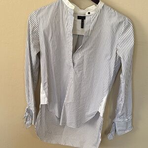 Rag & Bone Monochrome Striped Shirt